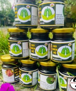 Cao bách bộ nguyên chất (lọ 100g) nấu theo công thức đông y gia truyền thủ công củ  bách bộ tươi