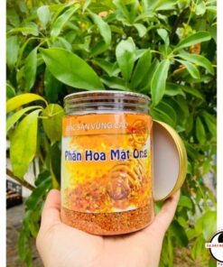 Phấn hoa mật ong rừng nguyên chất Tây Bắc giúp chống oxy hoá, giảm mất ngủ, tăng cường sức đề kháng