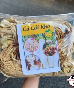 Củ cải khô Tây Bắc sợi to loại 1 (500g, 1kg) làm muối, dưa món, nấu thịt bò, ba chỉ