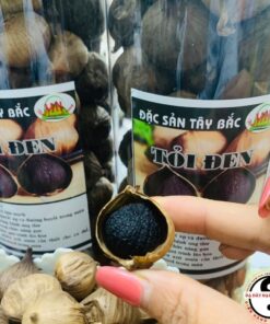 Tỏi đen cô đơn Yên Châu, Sơn La loại 1 (500g, 1kg), tỏi đen cô đơn Tây Bắc lên men tự nhiên